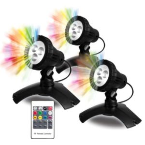 PONDMAX LARGE COLOR-CHANGING 3 LIGHT KIT